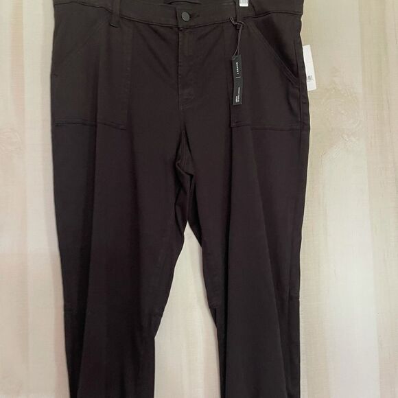 NWT J. brand Arkin Zip Ankle Jogger black, size 32 - Picture 9 of 16